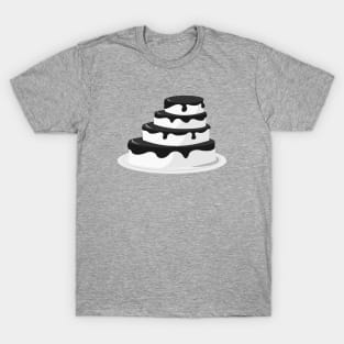 Balck and White Cake T-Shirt